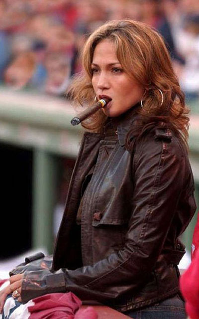 Jennifer Lopez and Cigar