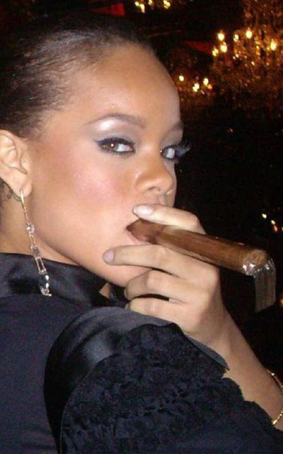 Rihanna & Cigar